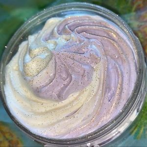 Vanilla & Blackberry organic whipped body butter